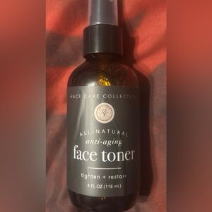 All natural anti aging face toner